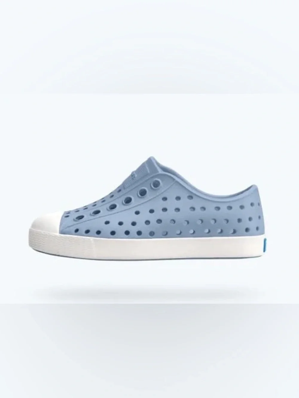 Native Kids Jefferson Slip-On Shoe in Light Blue